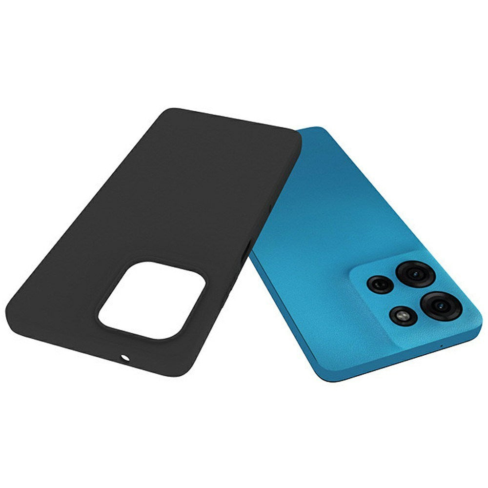 EIDERWOOD Motorola Moto G75 (5G) Flexibelt Plast Skal - Svart