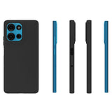 EIDERWOOD Motorola Moto G75 (5G) Flexibelt Plast Skal - Svart