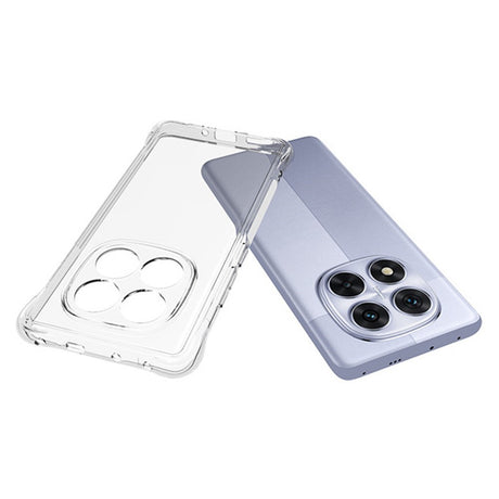 EIDERWOOD Xiaomi Redmi Note 14 Pro (5G) / Poco X7 Halkfritt Skal med Förstärkta Hörn - Genomskinlig