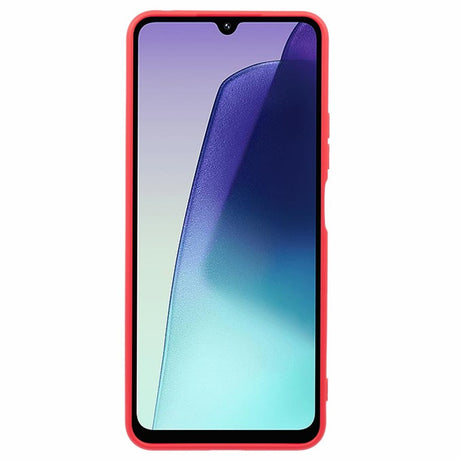 EIDERWOOD Xiaomi Redmi 14C / Poco C75 Fodrat Flexibelt Plast Skal - Röd