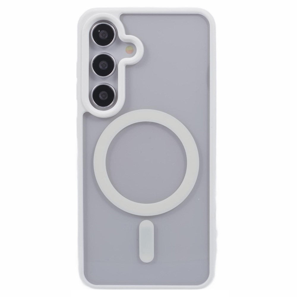 EIDERWOOD Samsung Galaxy S23 FE Hybrid Skal - MagSafe Kompatibel - Vit
