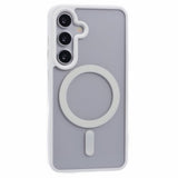EIDERWOOD Samsung Galaxy S23 FE Hybrid Skal - MagSafe Kompatibel - Vit