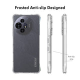 TCL 50 Pro Nxtpaper (5G) Enkay Anti-Slip Plast Skal - Genomskinlig
