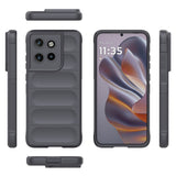 EIDERWOOD Motorola Edge 50 Neo / ThinkPhone 25 Flexibel Plast Skal - Mörkgrå