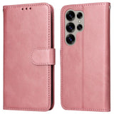 EIDERWOOD Konstläder Flip Fodral Samsung Galaxy S25 Ultra - Rosa