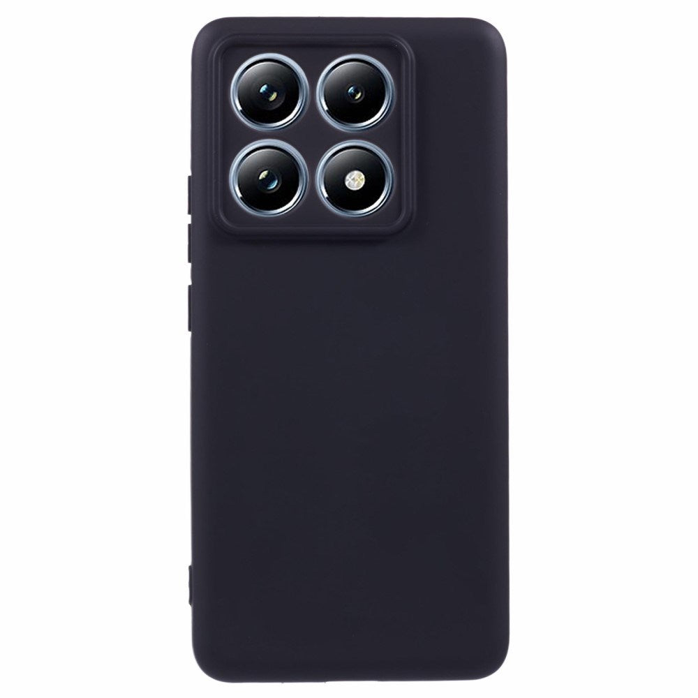 EIDERWOOD Xiaomi 14T Pro Fodrat Flexibelt Plast Skal - Svart