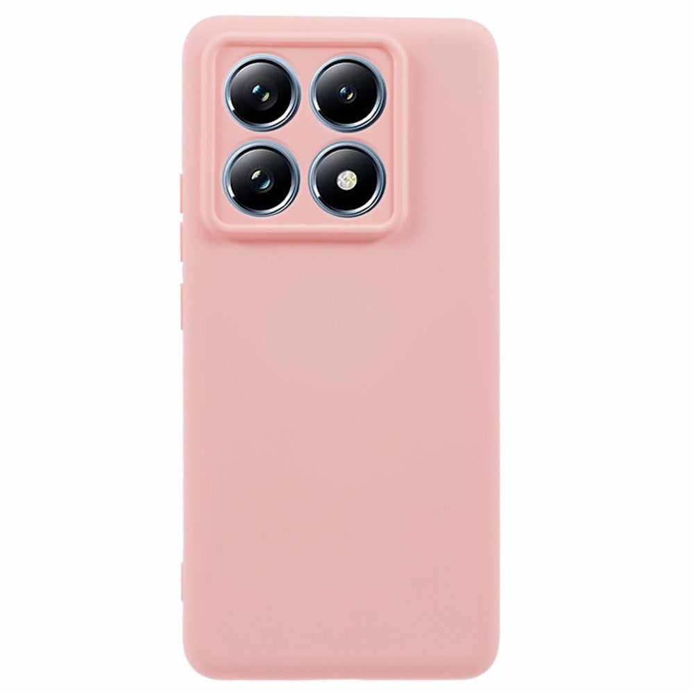 EIDERWOOD Xiaomi 14T Pro Fodrat Flexibelt Plast Skal - Rosa