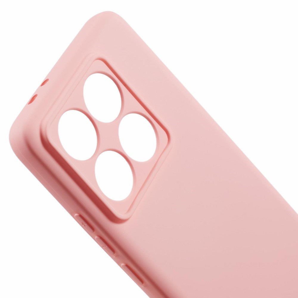 EIDERWOOD Xiaomi 14T Pro Fodrat Flexibelt Plast Skal - Rosa