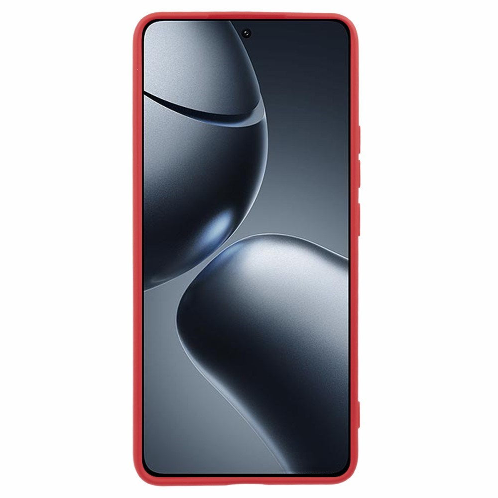 EIDERWOOD Xiaomi 14T Pro Fodrat Flexibelt Plast Skal - Röd