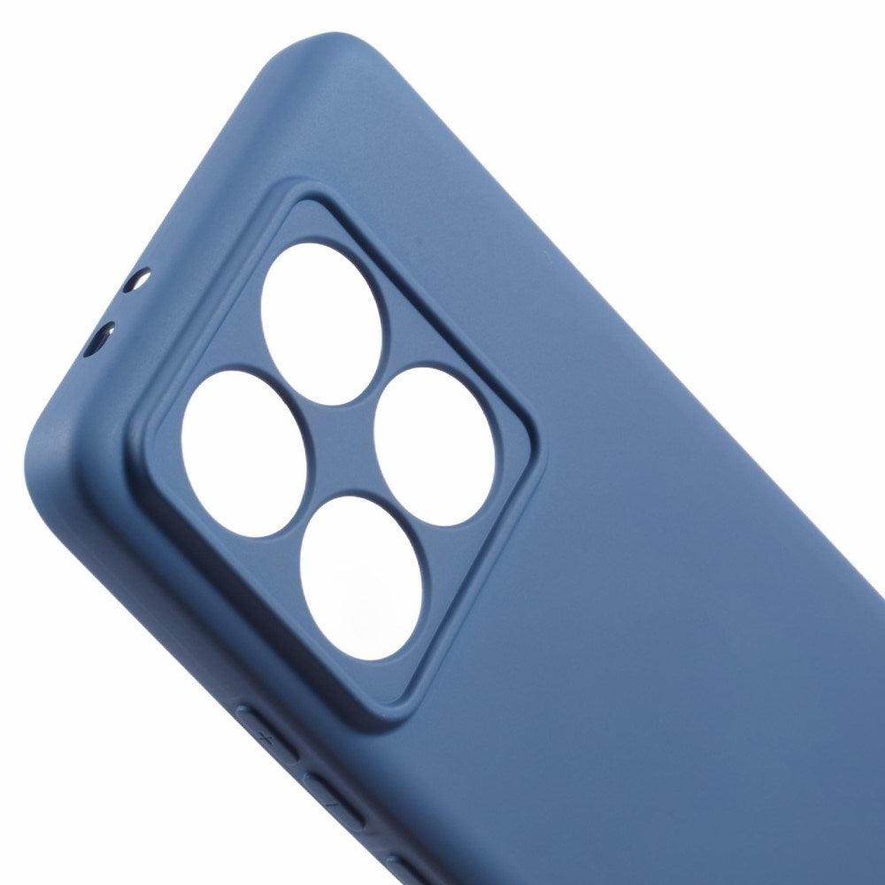 EIDERWOOD Xiaomi 14T Pro Fodrat Flexibelt Plast Skal - Mörkblå