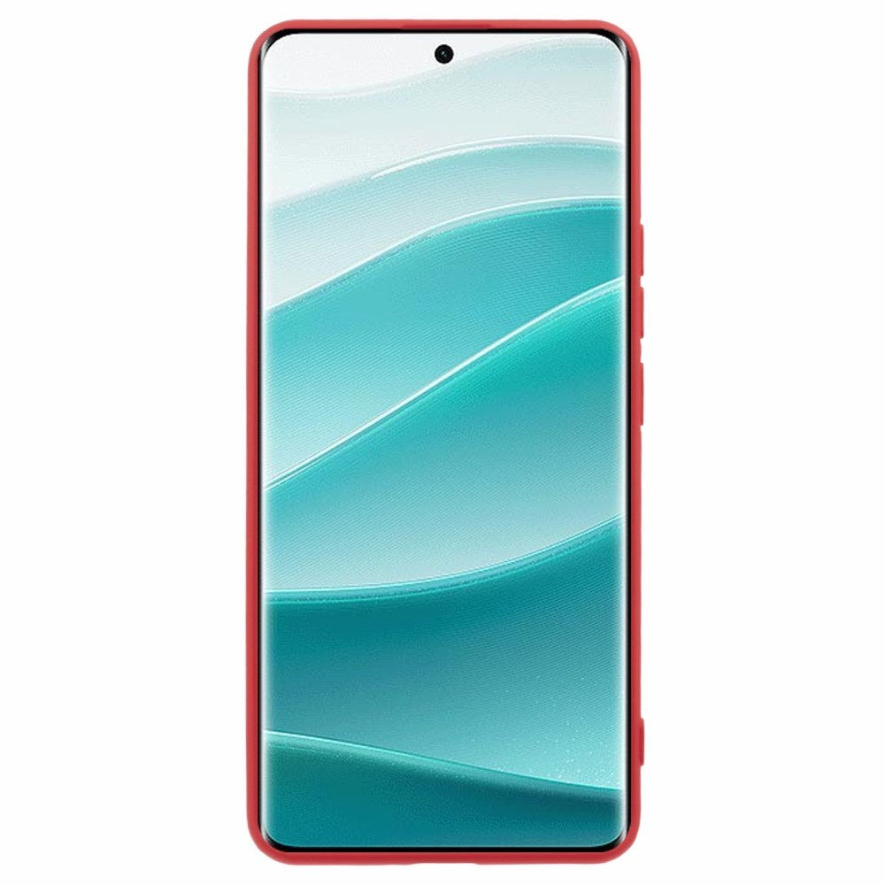 EIDERWOOD Xiaomi Redmi Note 14 Pro+ Fodrat Flexibelt Plast Skal - Röd