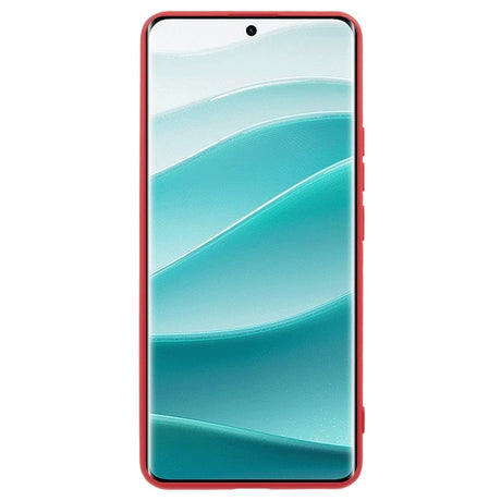 EIDERWOOD Xiaomi Redmi Note 14 Pro+ Fodrat Flexibelt Plast Skal - Röd