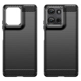 EIDERWOOD Motorola Moto G75 (5G) Brushed Carbon Skal - Svart