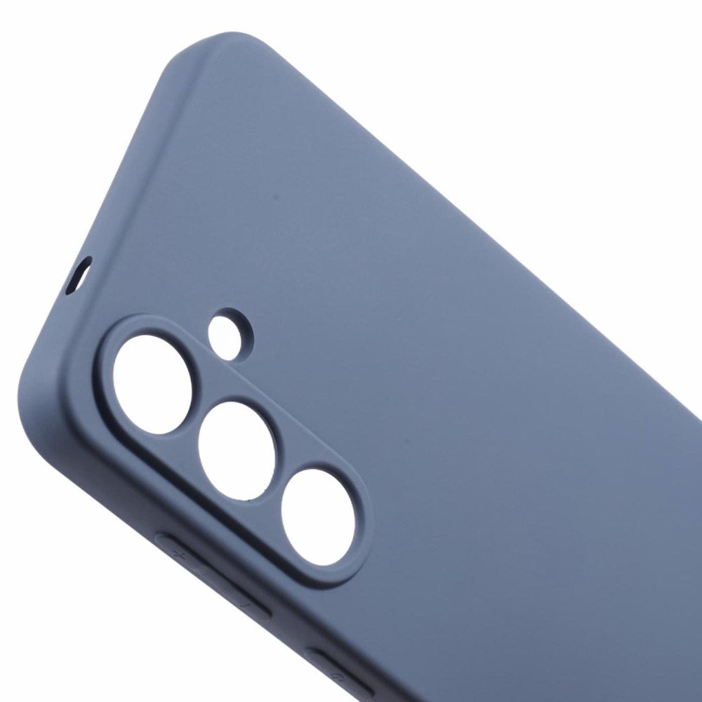 EIDERWOOD - Samsung Galaxy S25 Mjukt Plastfodral - Reptåligt Skydd med Foder av Fiber - Blå