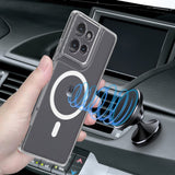 EIDERWOOD Motorola Edge 50 Flexibelt Plast Skal - MagSafe Kompatibel - Transparent