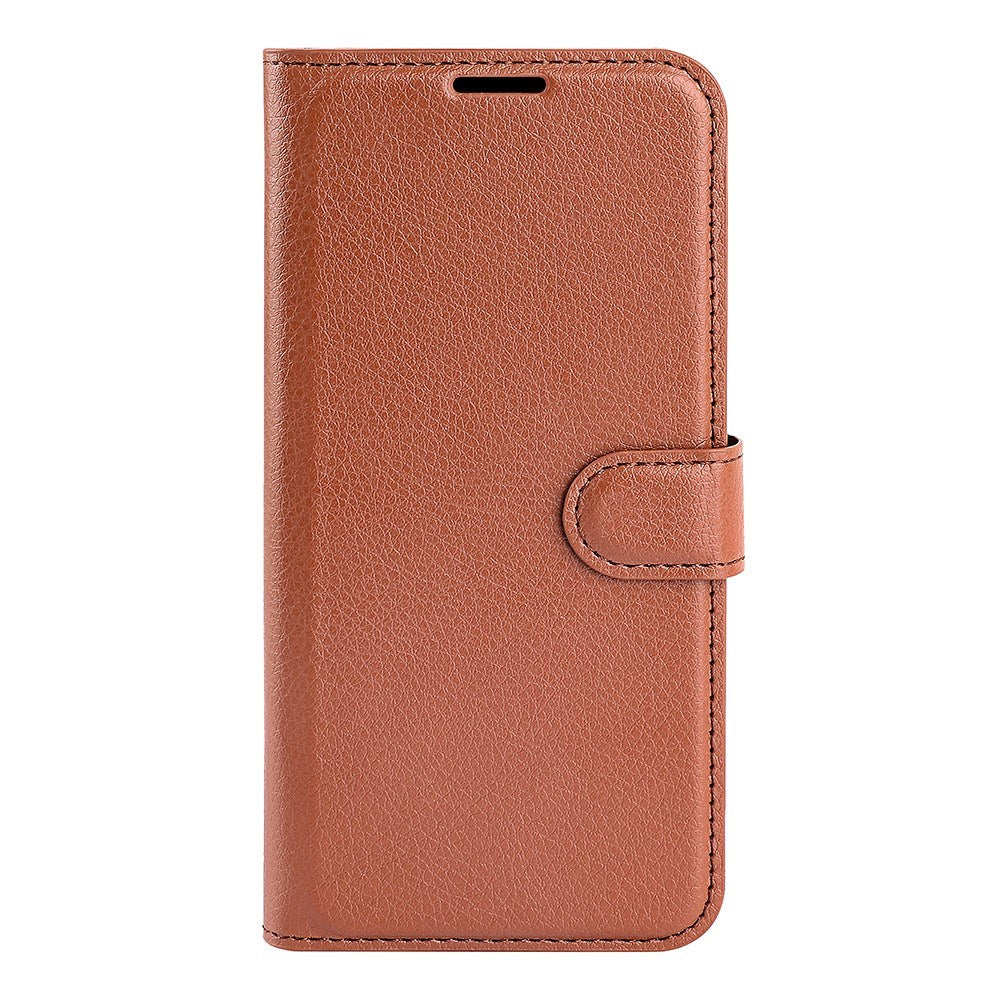 EIDERWOOD Motorola Moto G75 (5G) Konstläder Flip Fodral m. Korthållare & Ställfunktion - Brun