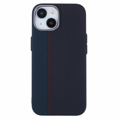 EIDERWOOD Mönstrad Carbon Skal - iPhone 15 - MagSafe Kompatibel - Dark Colored Pattern