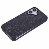 EIDERWOOD iPhone 16 Non-Slip Carbon Skal - MagSafe Kompatibel - Svart