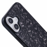 EIDERWOOD iPhone 16 Non-Slip Carbon Skal - MagSafe Kompatibel - Svart
