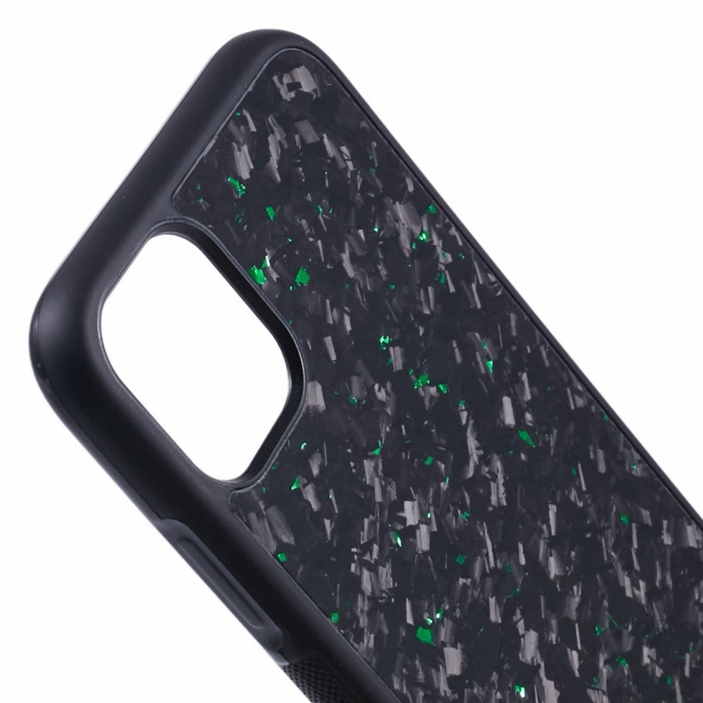 EIDERWOOD iPhone 11 Skal i Aramidfiber och Mjuk Plast - Grön