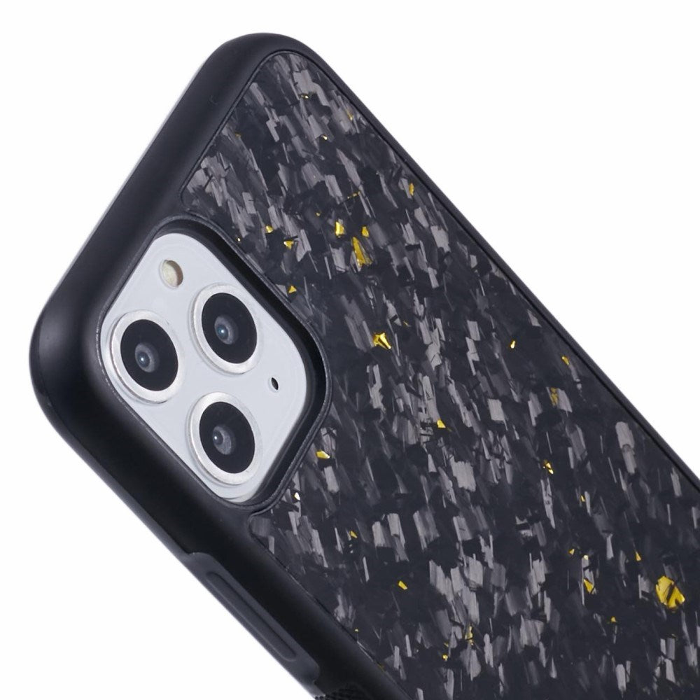 EIDERWOOD iPhone 11 Pro Skal i Aramidfiber och Mjuk Plast - Guld