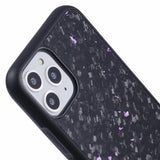 EIDERWOOD iPhone 11 Pro Skal i Aramidfiber och Mjuk Plast - Purpur