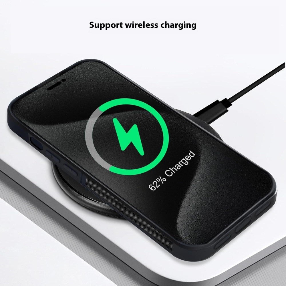 EIDERWOOD iPhone 14 Pro Skal i Aramidfiber och Mjuk Plast - Röd