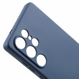 EIDERWOOD Samsung Galaxy S25 Ultra Fodrat Flexibelt Plast Skal - Mörkblå