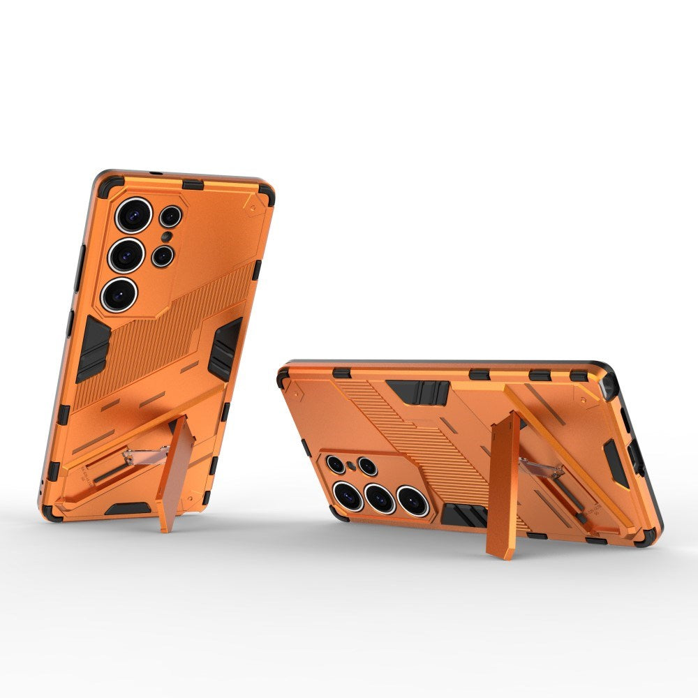 EIDERWOOD Hantverkar Skal m. Kickstand - Samsung Galaxy S25 Ultra - Orange