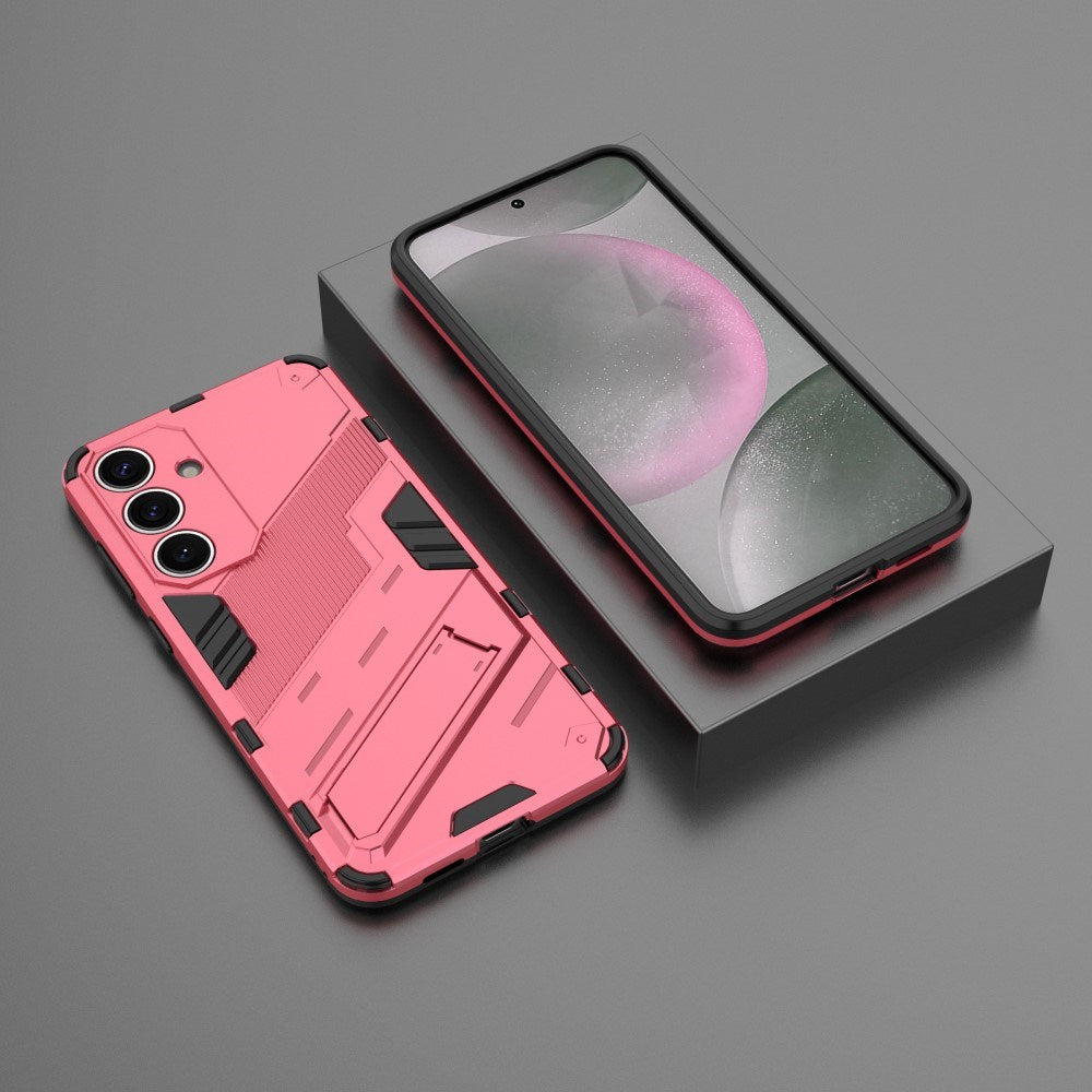 EIDERWOOD Hantverkar Skal m. Kickstand - Samsung Galaxy S25 - Rosa