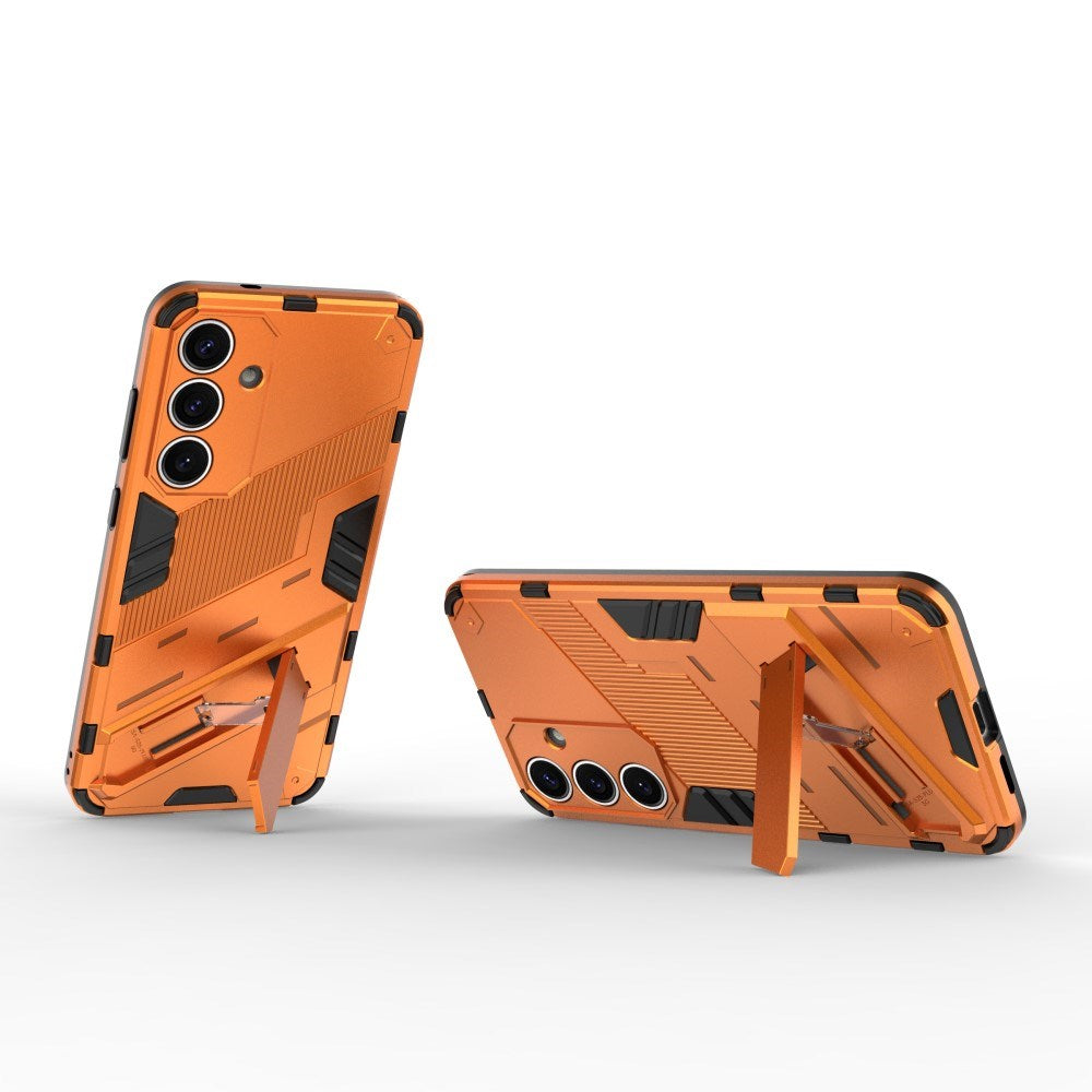 EIDERWOOD Hantverkar Skal m. Kickstand - Samsung Galaxy S25 - Orange