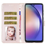 EIDERWOOD Samsung Galaxy A36 (5G) Läder Flip Fodral m. Plånbok & Rem - Glitter - Guld