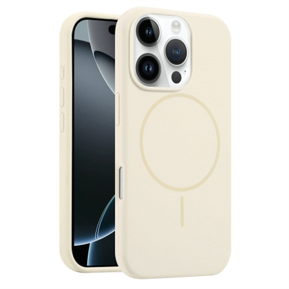 EIDERWOOD iPhone 16 Pro Max Silikon Skal - MagSafe Kompatibel - Beige