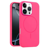 EIDERWOOD iPhone 16 Pro Max Silikon Skal - MagSafe Kompatibel - Pink