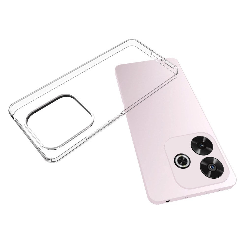 EIDERWOOD Xiaomi Redmi Note 14 (5G) Flexibelt Plast Skal - Transparent