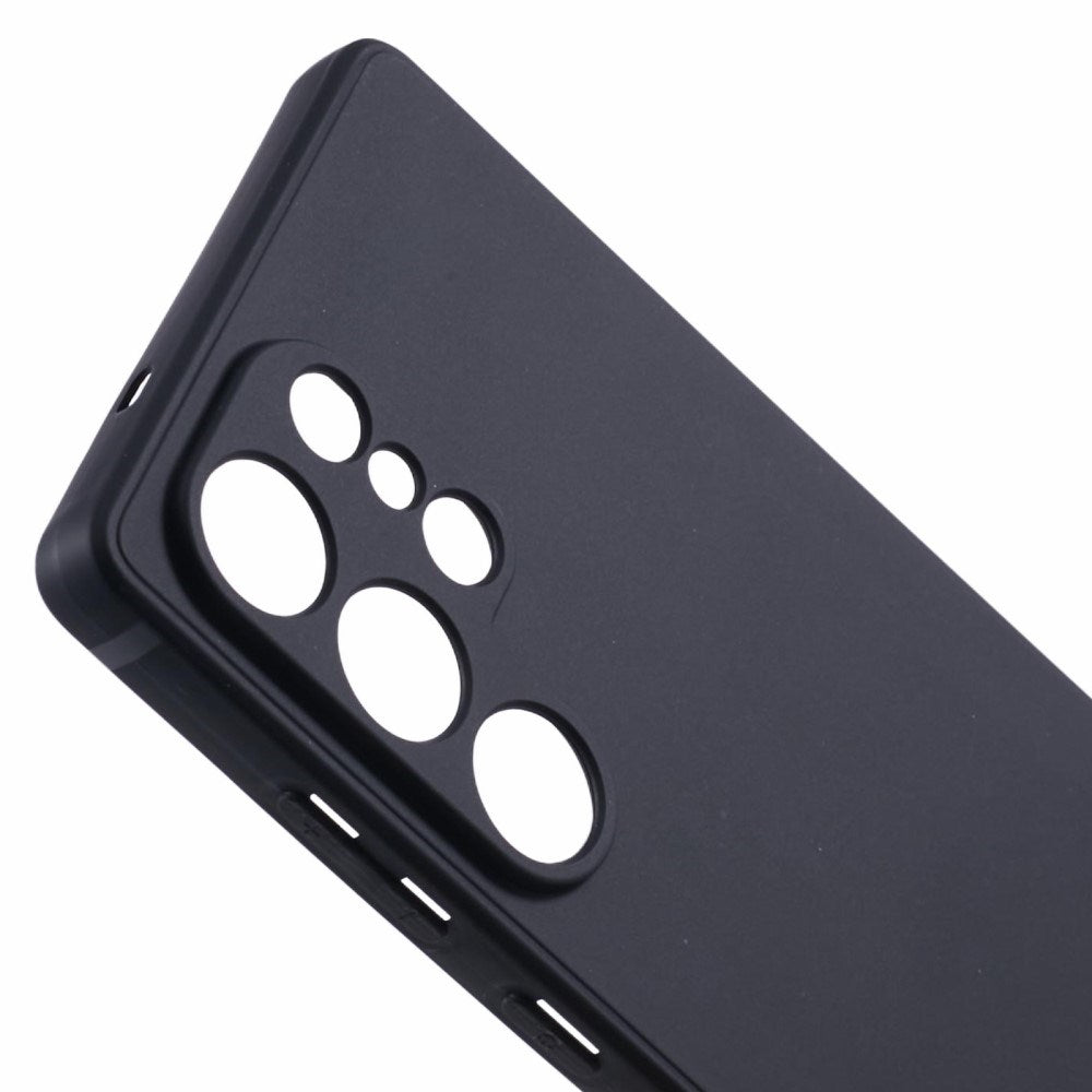 EIDERWOOD Samsung Galaxy S25 Ultra Flexibelt Plast Shockproof Cover - Svart