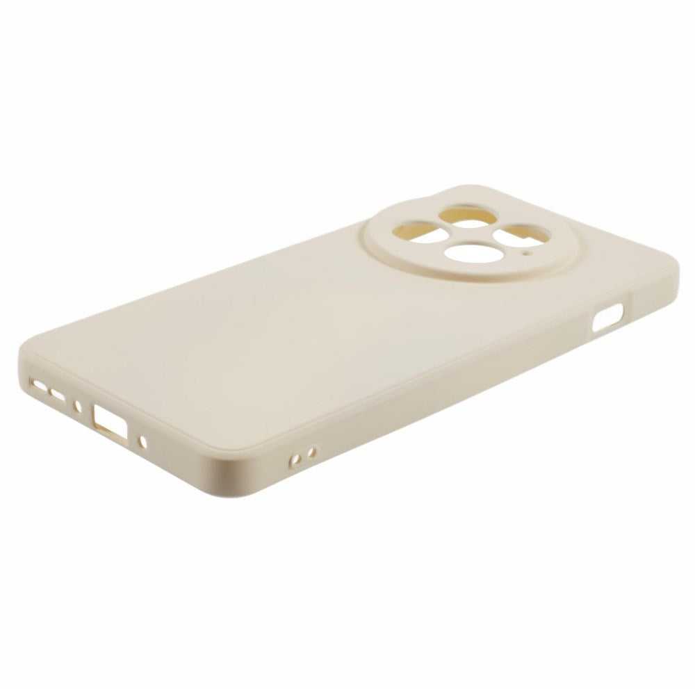 EIDERWOOD OnePlus 13 Fodrat Flexibelt Plast Skal - Beige