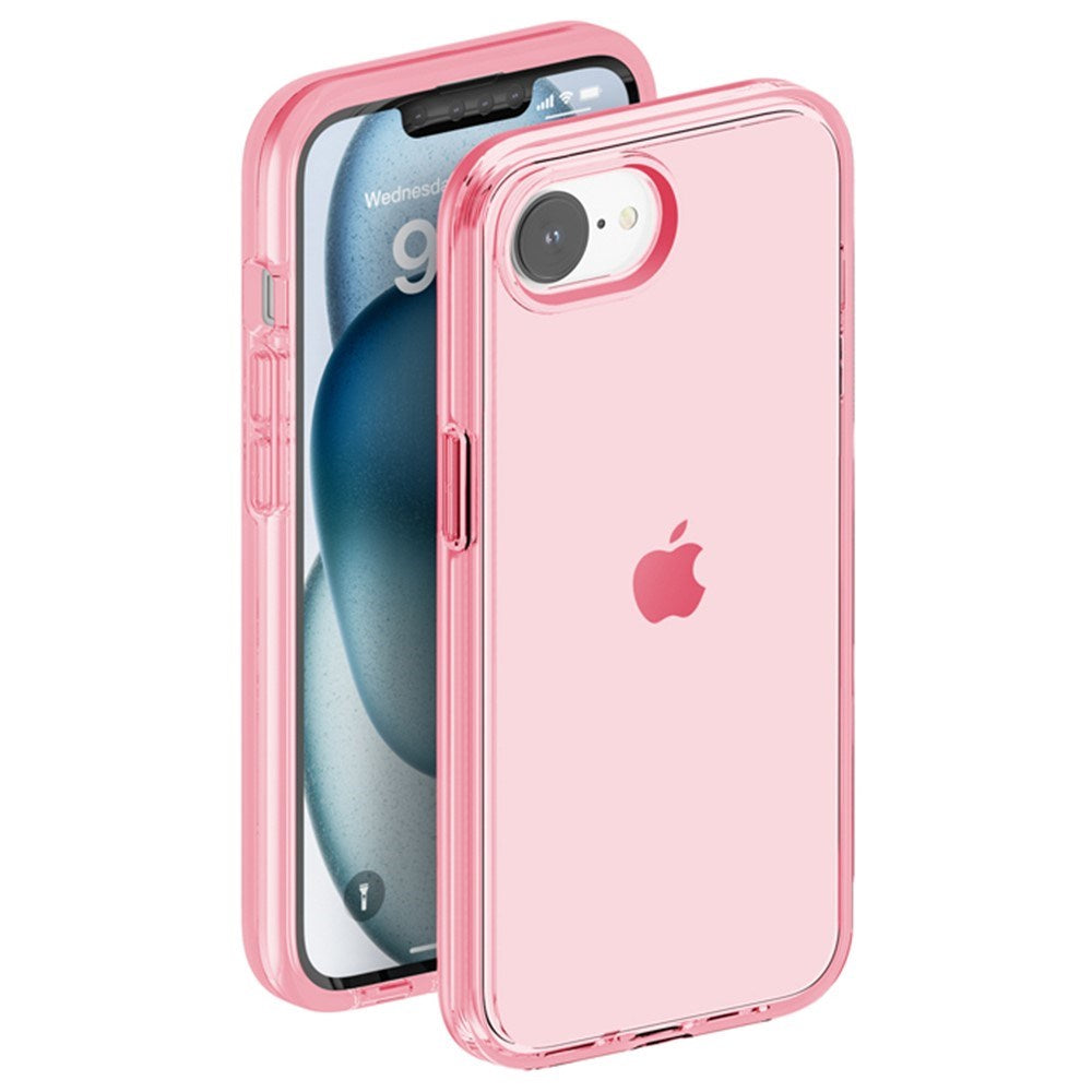 EIDERWOOD iPhone 16e Hybrid Plast Skal - Genomskinlig / Rosa