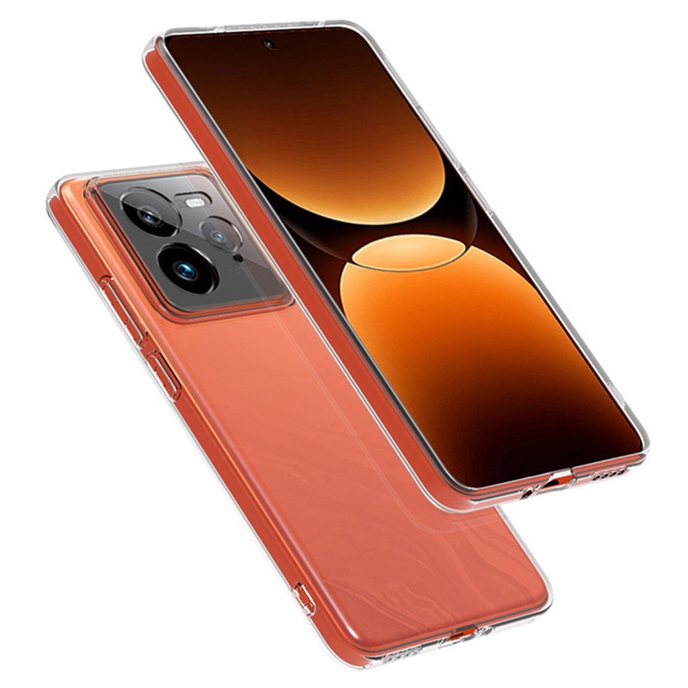 EIDERWOOD Realme GT 7 Pro (5G) Flexibelt Plast Bakside Skal - Genomskinlig