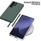 EIDERWOOD Samsung Galaxy S25 Ultra Slim Plast Skal inklusive Liten Penna - Silver