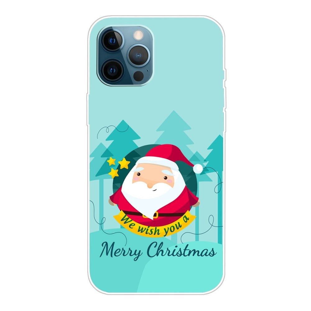 iPhone 14 Pro Skal TPU-plast - Jul-tema - Juletomten Önskar God Jul