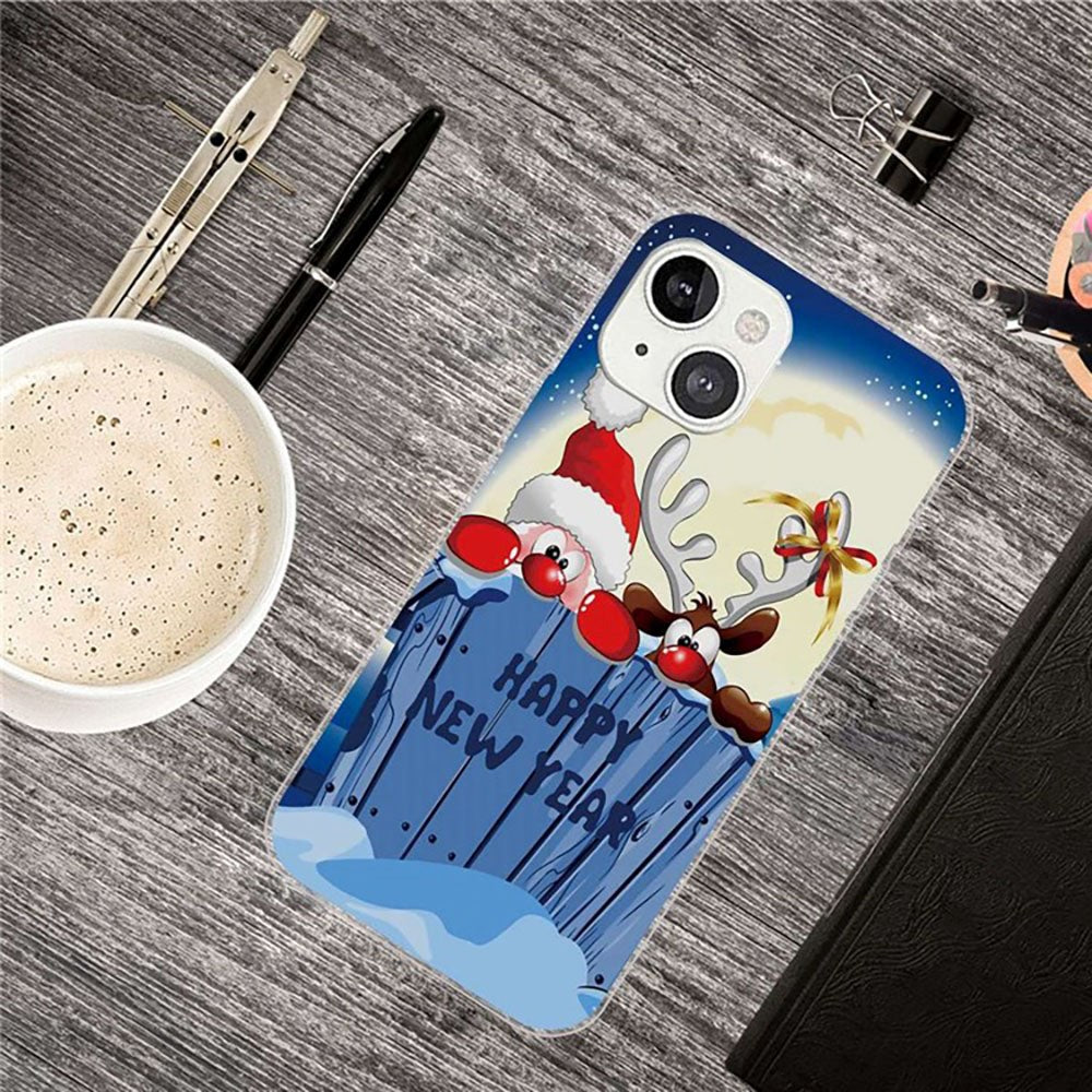 iPhone 14 Skal TPU-plast - Jul-tema - Gott Nytt År
