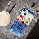 iPhone 14 Skal TPU-plast - Jul-tema - Gott Nytt År