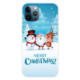 iPhone 14 Pro Skal TPU-plast - Jul-tema - Vänner i Snön