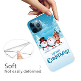 iPhone 14 Pro Skal TPU-plast - Jul-tema - Vänner i Snön