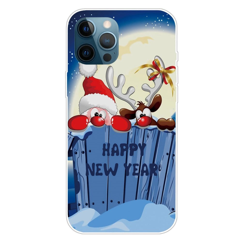 iPhone 14 Pro Skal TPU-plast - Jul-tema - Happy New Year