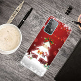 Samsung Galaxy A53 (5G) Flexibel Plast Julfall - God jul - Julgran & Snöflingor