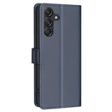 Samsung Galaxy A26 (5G) BINFEN Konstläder Fodral m. RFID Blockering - Blå