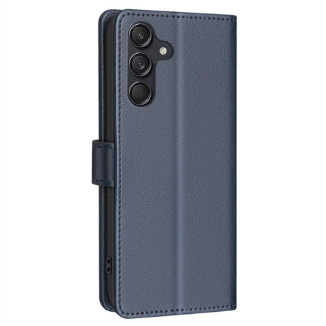 Samsung Galaxy A26 (5G) BINFEN Konstläder Fodral m. RFID Blockering - Blå