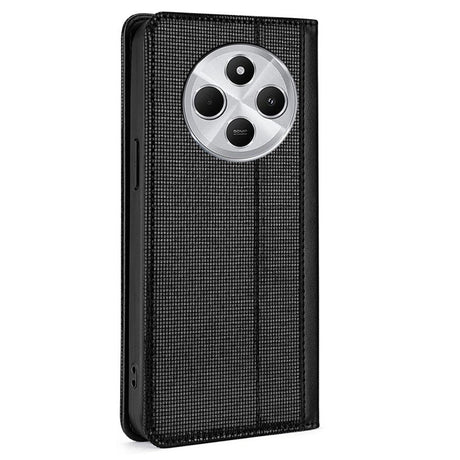 EIDERWOOD Xiaomi Redmi 14C / Poco C75 Fodral i Konstläder med RFID-Blockering - Svart